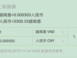 人民币兑换越南盾比例(人名币兑换越南盾人民币)