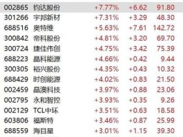 股票600335（当日资金净流入股排名前十位后市表现情况。最好能举个股实例？）