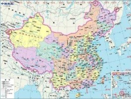 经纬中国，中国六个重要地理经纬度位置？