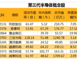 300303，300303是弟三代半导体吗？