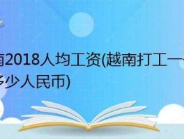 越南打工15000钱一个月（越南打工15000钱一个月是骗局吗）