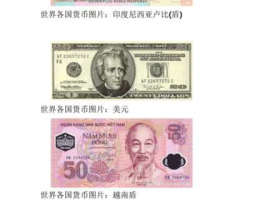各国钱币图片（各国货币总量排名？）