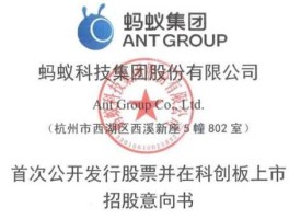 688688？小蚂蚁集团股票代码？