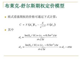 期权定价模型？期权价格计算公式？