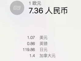 欧元兑人民币，一欧元等于多少元人民币？