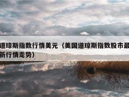 美国股指期货实时行情 纳斯达克？通达信软件上怎么看美元指数，道琼斯指数，纳斯达克指数？