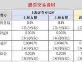 中国股市交易费用（2021年股票交易费用）