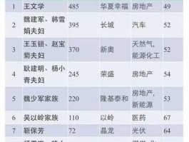 燕郊首富（中国年轻企业家排行榜？）